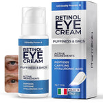Load image into Gallery viewer, Under Eye Cream for Puffiness and Bags Under Eyes 1 fl oz Eye Bags Treatment for Men Women Anti Wrinkle Cream for Dark Circles Baggy Eyes Treatment for Women with Retinol Hyaluronic Acid & Caffeine