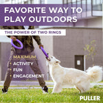 Load image into Gallery viewer, Dog Ring Fetch Toy Large Dogs Standard Size 2 Rings