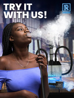 Load image into Gallery viewer, Hookah Pump with 1300 mAh Rechargeable Battery Electric Hookah Air Pump Kit with Led Light Mini Hookah Pump Starter Universal Shisha Hookah Starter Kit Helper Hookah Starter Vacuum