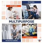 Load image into Gallery viewer, Disposable Lab Jackets 32 inch Long X Large Blue SMS Dental Lab Coats 10 Pack