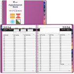 Load image into Gallery viewer, 2026 Appointment Book Planner 8.5 x 11 inch Large Magenta Tabbed Daily Hourly Weekly Planner Schedule Book 15 Minute time Slots Business & Personal Planner Jan 2026 Dec 2026