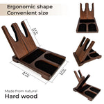 Load image into Gallery viewer, Wood Pistol Rack for Gun Safe Gun Storage for Handguns Revolvers Gun Safe