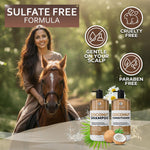Load image into Gallery viewer, Coconut Shampoo and Conditioner Set 16 Fl Oz Set of 2 Sulfate Free Deep Moisturizing Hydrating Anti Frizz Formula for Women and Men Professional Salon Grade Dry Damaged Hair Care Products