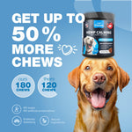 Load image into Gallery viewer, Hemp Calming Chews for Dogs Anxiety Relief L-Theanine & Chamomile
