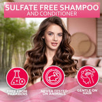 Load image into Gallery viewer, Rice Water Shampoo and Conditioner Set Sulfate Free for Thin and Fine Hair