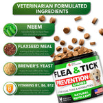 Load image into Gallery viewer, Flea & Tick Chews for Dogs 120 Count Oral All Breeds & Ages