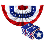 Load image into Gallery viewer, Fan Flag 4x8FT 10Pack Embroidered Polyester By G128