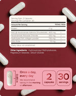 Load image into Gallery viewer, NAD Plus Supplement 1400mg NMNH Supplement Alternative Supports Healthy Aging Complex with Nicotinamide Riboside & Gotu Kola Collagen Formula for Energy Skin & Cognitive 60 Caps