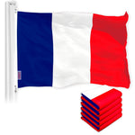 Load image into Gallery viewer, France French Flag 3x5 Ft 5Pack 150D Printed Polyester By G128