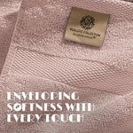 Load image into Gallery viewer, Pink Washcloths Set 12 Pack for Body Face Towel 12x12 Inch Cotton Wash Cloths Bulk Spa Fingertip Wash Clothes Soft Absorbent Gym Towels
