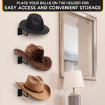 Load image into Gallery viewer, 9 Pcs Helmet Holder Wall Mount Reliable Cowboy Hat Holder for Wall Made of Sturdy Metal Easy & Firm Installation for Convenient Storage of Helmets Hats & More 35 Lbs Max Load