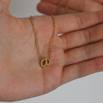 Load image into Gallery viewer, SIGONNA Initial Necklaces for Women 18k Gold Plated Pendant Chain Personalized Letter Necklace A Z Dainty Gold Choker Necklaces Necklaces for Teen Girls Girls Womens Necklaces