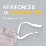 Load image into Gallery viewer, Beige Duvet Cover Queen Size Microfiber Set of 1 Down Comforter Cover 2 Pillows