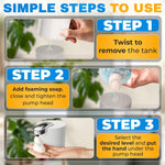 Load image into Gallery viewer, Automatic Soap Dispenser Touchless 13.5 Oz Automatic Hand Soap Dispenser 4 Level Adjustable Foaming Rechargeable & Long Lasting Good for Kitchen Bathroom Hotels Restaurants & Office
