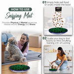 Load image into Gallery viewer, Adjustable Snuffle Mat for Dogs Cats Puzzle Toys Enrichment Pet Stress Relief