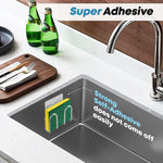 Load image into Gallery viewer, Kitchen Sponge Holder Sink Caddy for Sponges Scrubbers Soap No Drilling Adhesive Rustproof SUS304 Stainless Steel Compact Kitchen Sink Accessories