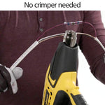 Load image into Gallery viewer, Wire Solder Connector 100PCS Sleeve Heat Shrink Butt Waterproof AWG 1026 Splice