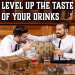 Load image into Gallery viewer, Whiskey Gift Set 14 pcs Whiskey Bottle Old Fashioned Glasses in Wodden Box Gift