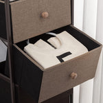 Load image into Gallery viewer, 82L Large Laundry Basket Beige Collapsible Hamper with Handles Double Layer Waterproof Fabric Dirty Clothes Basket Foldable Freestanding Bin Laundry Hamper for Dorm Bathroom & Bedroom