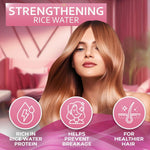 Load image into Gallery viewer, Rice Water Spray for Hair With Rosemary Biotin and Castor Oil Tonic for Women and Men with Thinning Hair Fermented Thickening Treatment to Fight Hair Fall Daily Strengthening Leave In Formula