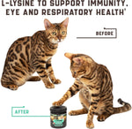 Load image into Gallery viewer, Lysine Cat Treats Immune Support Respiratory & Eye Health