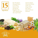 Load image into Gallery viewer, Yadain Turmeric Aloe Whipped Shea Body Butter Shea Butter for Face and Body