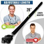 Load image into Gallery viewer, Eye Glasses String Holder Straps 4 Pcs Sports Sunglasses Black Cords NonSlip