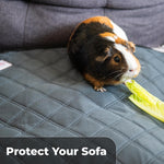 Load image into Gallery viewer, Washable Rabbit Guinea Pig Cage Liners 4 PCS for 29 x15 inch C&C 2x1 Easy to Clean Unlike Fleece Absorbent & Waterproof Guinea Pig Bedding and Non Slip Pee Pads & Rabbit Floor Mats