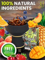 Load image into Gallery viewer, Mega Hookah Flavors Set 10 x 50g non tobacco hookah flavor for your Hookah Bowl