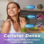 Load image into Gallery viewer, Zeolite Detox 240 Capsules Zeolite Capsules Sorbolit Ultra FINE 1 2 µm Zeolite Clinoptilolite Powder 95% 3X Activated Zeolite Supplement 4 Months Supply
