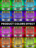 Load image into Gallery viewer, Rose Gold Hookah Set 2 Hose YADO Square Hookah To Go with Hookah Charcoal Holder Heat Management Device and Big Rose Silicone Hookah Bowl and Bag for Shisha Portable Hookah Set with Everything