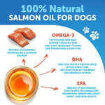 Load image into Gallery viewer, Salmon Oil for Dogs 16 fl oz Omega-3 Wild Alaskan