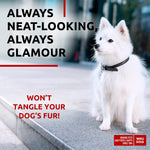 Load image into Gallery viewer, Rolled Leather Dog Collar Padded All Sizes 8–10 in Neck Black