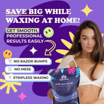 Load image into Gallery viewer, Wax Beans 2.2lb Hard Wax Beads for Hair Removal Brazilian Lavender Scent