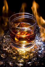 Load image into Gallery viewer, Rotating Glass (Art 002) Spinning Whiskey Glass for Any Occasions Unique and Old Fashioned Barware Tumbler Crystal Whiskey Glasses Spin Glasses for Scotch Bourbon Cocktail 320ml