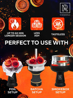 Load image into Gallery viewer, 200 pcs Charcoal Tablets for Incense – Quick Light Charcoal Tablets (20 roll)