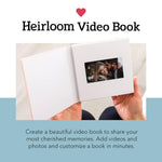 Load image into Gallery viewer, Memories Video Book Create Your Own Digital Greeting Card Gift with Your Memories Anniversary Christmas Wedding Plays 10 Minutes of Video and Photos