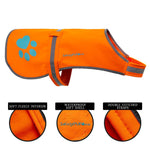 Load image into Gallery viewer, Waterproof Softshell Dog Vest Hi-Vis 36.75 in Chest x 23 in Neck Orange