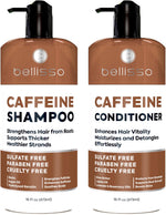 Load image into Gallery viewer, Caffeine Shampoo and Conditioner Set Volumizing Products for Women and Men Thickening Volume Boosting Formula for Thinning and Fine Hair Sulfate Free No Parabens Hydrating Salon Grade