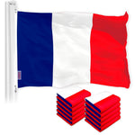 Load image into Gallery viewer, France French Flag 3x5 Ft 10Pack 150D Printed Polyester By G128
