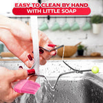 Load image into Gallery viewer, 5 Pcs Pancake Mold Set – Stainless Steel Pancake Molds for Griddle with Fun Shapes Comfortable Handles and Non Slip Design – Egg Shaper for Frying Pan With Silicone Brush for Easy Use & Cleaning