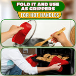 Load image into Gallery viewer, 2 Pcs Red Microwave Bowl Holder (7.5 ×7.5 ) – Microwave Bowl Cozy with Durable Heat Resistant Fabric for Hot Dishes – Effortless Secure Serving of Hot Food Bowls Cups & Saucers