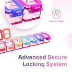 Load image into Gallery viewer, Weekly Medicine Pill Organizer Waterproof 7 Day Large Pill Box Daily Pill Case