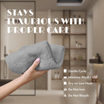 Load image into Gallery viewer, White Classic Light Gray Washcloths Set 12 Pack for Body and Face Towel 12x12 Inch Cotton Wash Cloths Bulk Spa Fingertip Wash Clothes Soft Absorbent Gym Towels