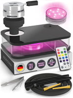 Load image into Gallery viewer, Black Hookah Set Premium Portable Hookah Set With Everything And Travel Case