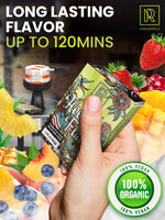 Load image into Gallery viewer, Mega Hookah Flavors Set 10 x 50g non tobacco hookah flavor for your Hookah Bowl