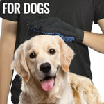 Load image into Gallery viewer, Pet Grooming Gloves Dog Brush Mitt Deshedding Hair Removal Massage Horse Pair
