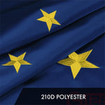Load image into Gallery viewer, Alaska AK State Flag 3x5 Ft 10Pack Embroidered Polyester By G128