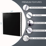 Load image into Gallery viewer, 2026 Appointment Book Planner 6.5 x 8.5 inch Large Black Tabbed Daily Hourly Weekly Planner Schedule Book 30 Minute time Slots Business &amp; Personal Planner Jan 2026 Dec 2026
