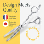 Load image into Gallery viewer, Thinning Shears Thinning Scissors Stainless Steel Hair Thinning Scissors 6.5
